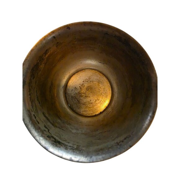 Poole Silver Co. EPNS Double-Handled Silver Cup Patina Antique Collectible Table - Picture 6 of 6